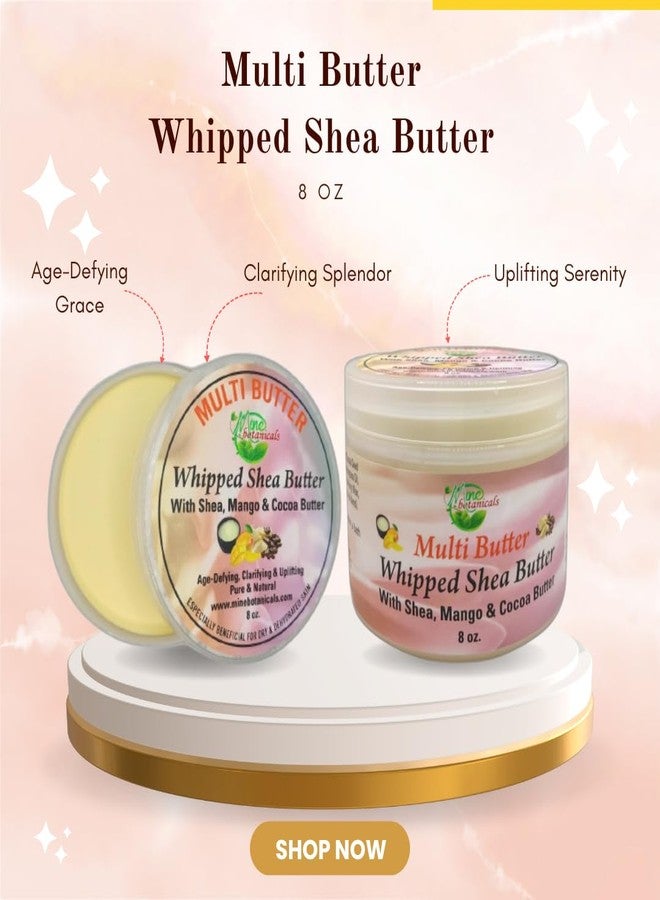 ماين بوتانيكالز زبدة ماين بوتانيكالز المتعددة المخفوقة مع زبدة الشيا وزبدة المانجو وزبدة الكاكاو - Image 2